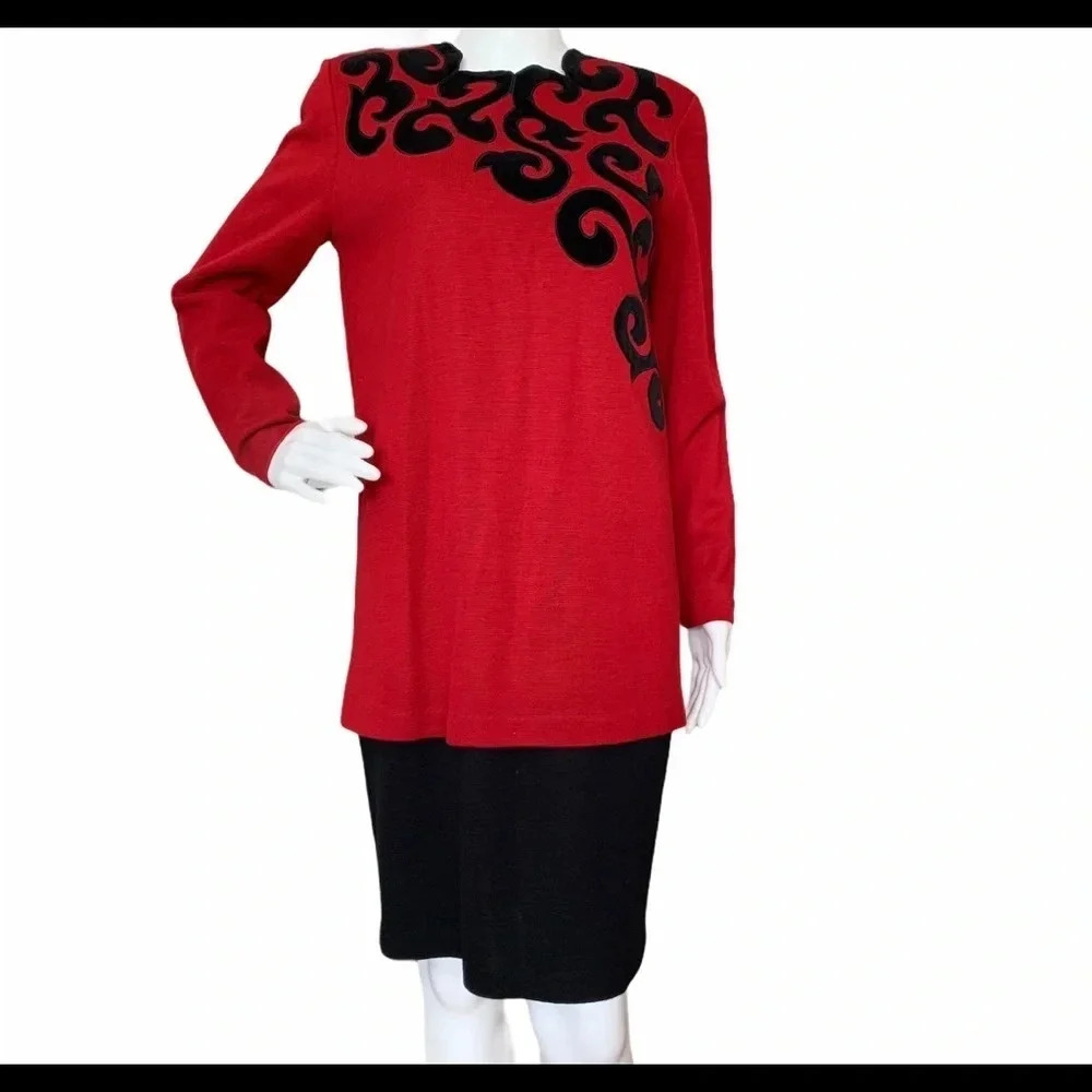 Vintage Theo Miles Twofer Sweater Dress